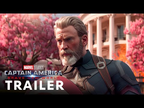 Captain America: Brave New World (2025) - New Trailer | Anthony Mackie, Harrison Ford