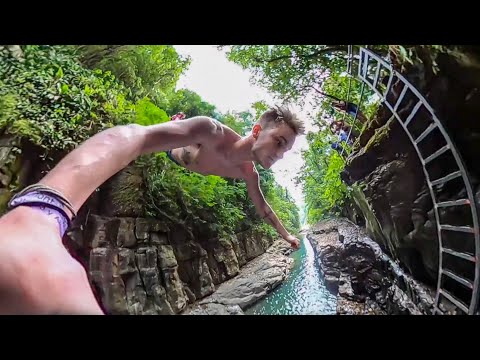 The Jungle Is Cliff Jumping PARADISE!