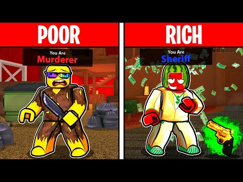 RICH vs POOR Murder Mystery