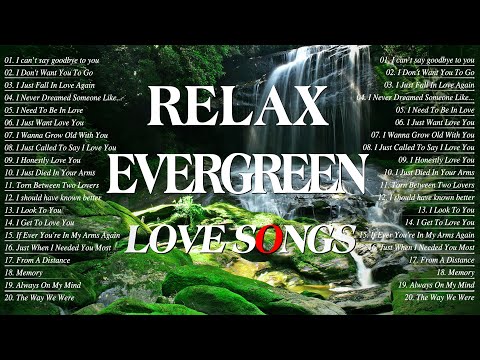 Best Love Songs Evergreen 70s 80s 90s 🍃 Love Songs Greatest Hits Nonstop Cruisin Old Songs Memories