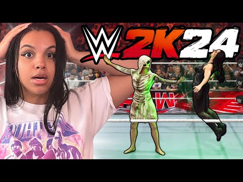 WWE 2K24 MyRISE #12 - THERES NO WAY THIS IS REAL!! I TOOK AWAY NIKKI CROSS' SOUL!!