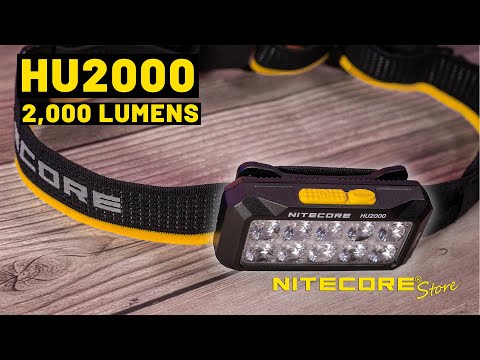 UNLIMITED POWER | The Nitecore HU2000 Headlamp (2000 Lumens)