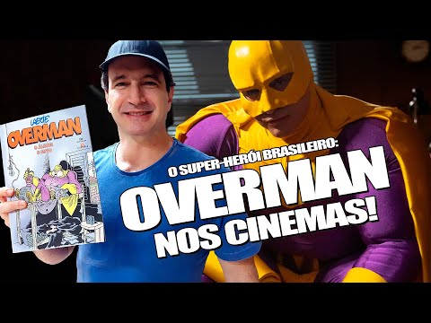 Overman nos cinemas! Bastidores e entrevistas na visita ao set de filmagens com Caco Ciocler!