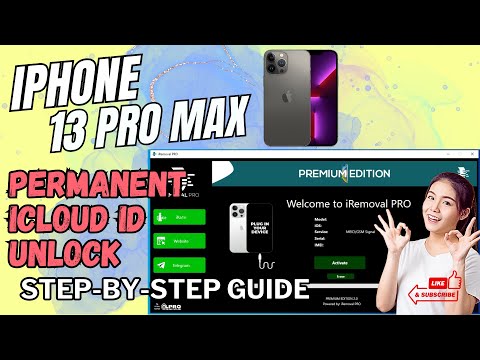 How to Remove/Bypass Permanent iCloud ID on iPhone 13 Pro Max Using iRemoval Pro Tool