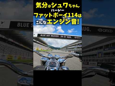 気分はシュワちゃん！ハーレー ファットボーイ114は こんなエンジン音！ Harley Davidson Fatboy 114 sound