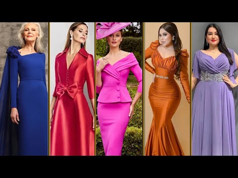 100 Elegant and Stylish Mother of the Bride Dresses for Every Body Type | 2024 Wedding Dresses.