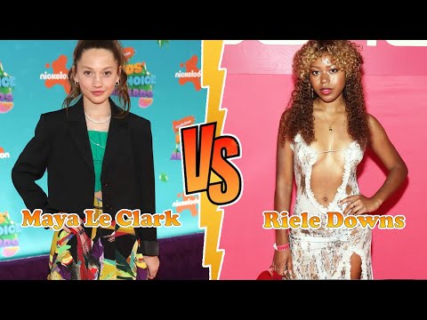 Maya Le Clark VS Riele Downs Transformation ★ From Baby To 2024