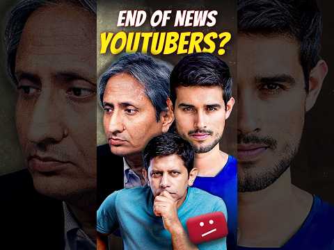 End Of Independent YouTube Creators like #dhruvrathee & #ravishkumar ?? #thedeshbhakt #broadcastbill