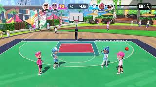 the Nintendo switch sports the final shot!