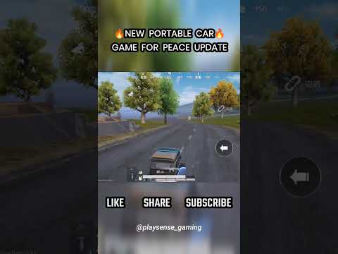 Portable Car New Vehicle 😍 #gameforpeace #newupdate #shorts