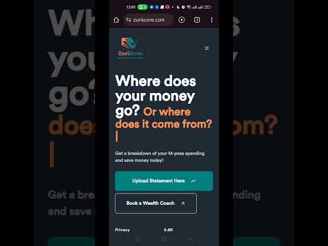 Want to find out where your money 💰 went in 2024?Use zuriscore and get your Mpesa wrapped today.