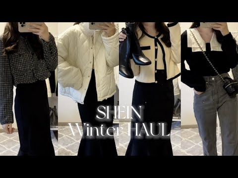 【SHEIN】冬アイテム購入品紹介➰📦| 全て着用🪞| HAUL