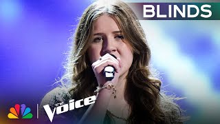 Sydney Sterlace's "drivers license" Cover Earns a Four-Chair Turn | The Voice Blind Auditions | NBC