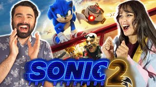 SONIC THE HEDGEHOG 2 MOVIE REACTION (2022) FIRST TIME WATCHING!