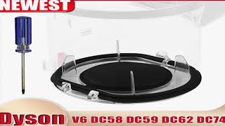 For Dyson V6 DC58 DC59 DC62 DC74 Vacuum Cleaner Dust Bin Lid Bucket Bottom Cover Replaceme