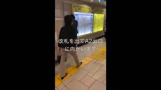 表参道駅からFÜRSTINまでの道順