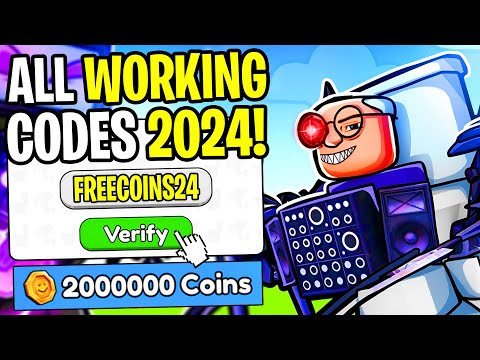 *NEW* ALL WORKING CODES IN SKIBIDI TOWER DEFENSE FEBRUARY 2024! ROBLOX SKIBIDI TOWER DEFENSE CODES