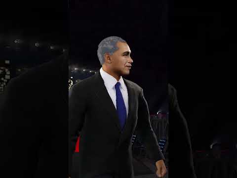 The Obamas enter the ring in #WWE2K24!