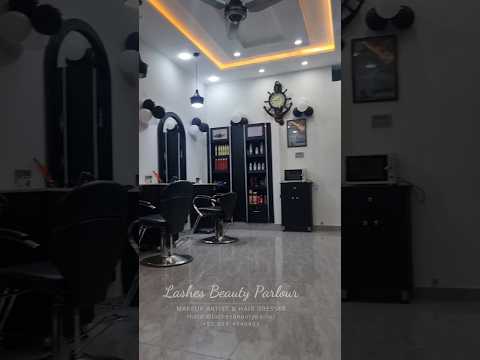 Parlour transformation #shortvideo #lashesbeautyparlour