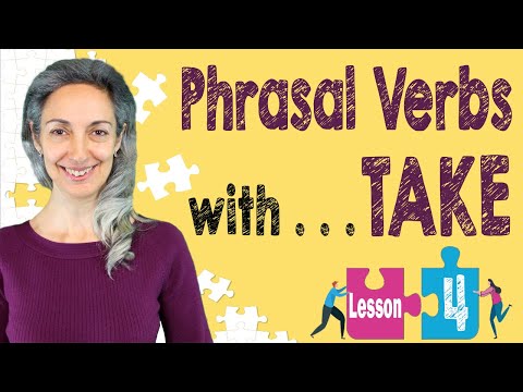 Top 10 phrasal verbs with Take | English Vocabulary | QUIZ