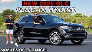 2025 Mercedes GLC 350e -- Did THIS Just Raise the Bar for the #1 Benz?? (54 Miles of EV Range!)