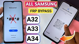 Without PC - Samsung A32, A33, A34 FRP Bypass 2024 Android 13/14 Update ✔️Talkback Not Working