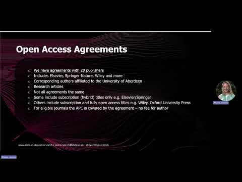 ExplORe: Open Access Agreements 23 October 2024