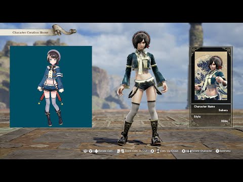 SoulCalibur 6; Oozora Subaru (Hololive) custom character video guide by Zeno XC