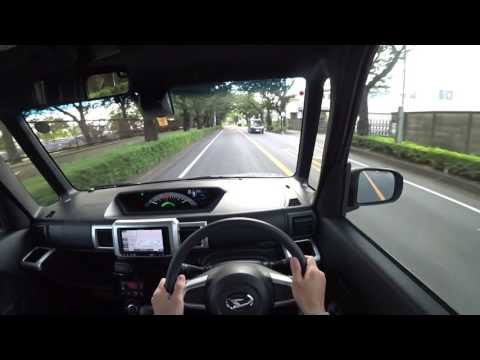 DAIHATSU WAKE POV TEST Drive