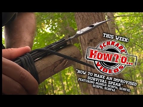 How-To Make A Survival Spear - Survival Techniques & Bushcraft