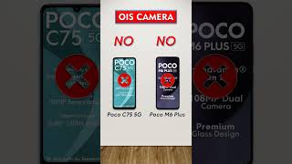 Poco C75 5G vs Poco M6 Plus | full comparison