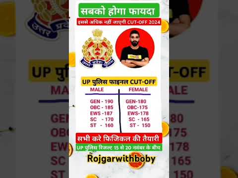 #uppolice #cutoff2024 #finalcutoff #shortvideo #viralvideo #uppolice #trendingvideos