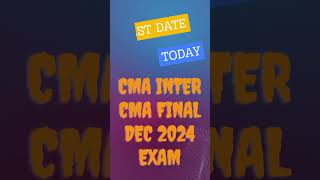 Important Deadline! | CMA Inter & Final December 2024 Exam Last Date   #cmaexam #cma #dec2024