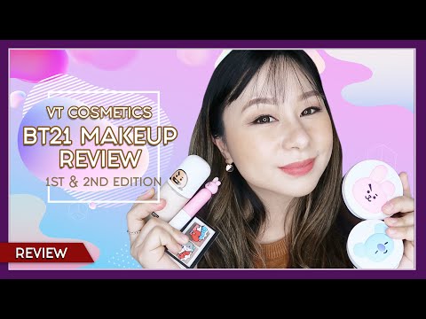 VT X BT21 Cosmetics Review | im_jennytwong