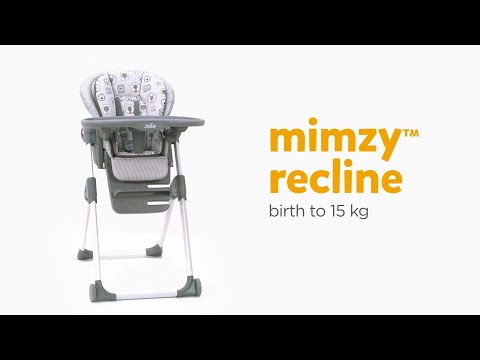 Joie mimzy™ recline | Customisable Highchair to Table Chair Suitable From Birth