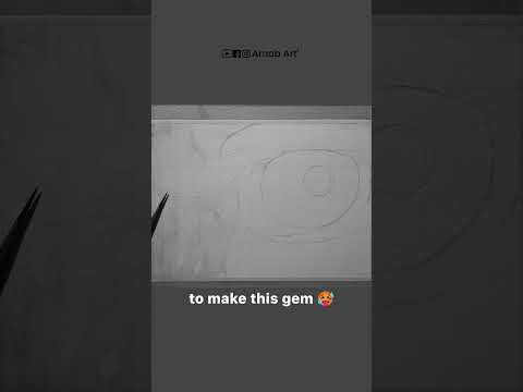 realistic eye drawing | pencil sketch | #shorts #art #ytshorts