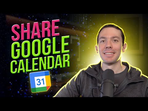 How to share a calendar on Google Calendar