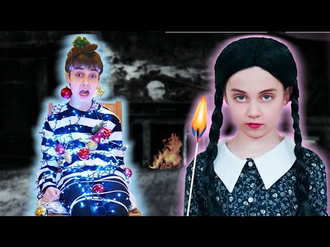 УЭНСДЭЙ ПРИКОЛЫ НАД БРАТОМ В РЕАЛЬНОЙ ЖИЗНИ Wednesday Addams