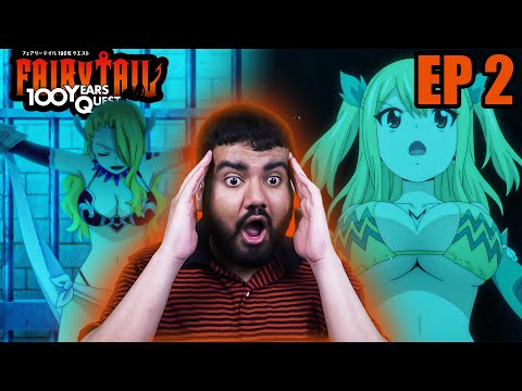 Classic Fanservice Tail! | Fairy Tail 100 Year Quest Episode 2 Reaction