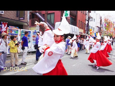 【勇舞会】高幡不動参道七夕まつり#5 2018/7/7 よさこい