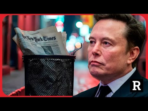 Elon Musk DESTROYS NYTimes as "Woke, War Propagandists" | Redacted News