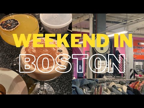 BostonWeekend: Vintage Haul, EspressoMartini&Lobster Ravioli