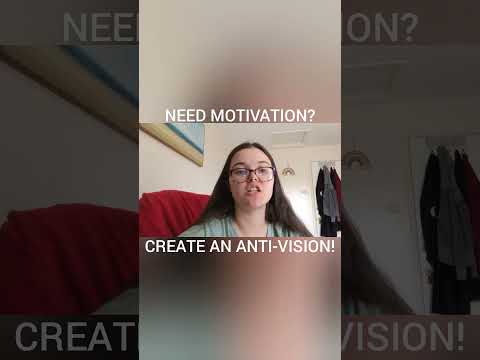 NEED MOTIVATION? CREATE AN ANTI-VISION! #motivation