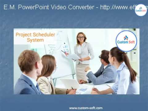 Project Scheduler system by CustomSoft