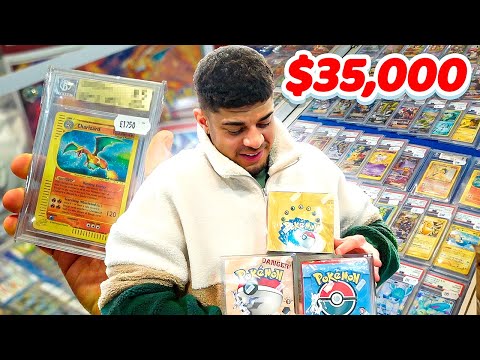 I Found RARE $35,000 Pokemon Boxes at UK's Biggest Card Show!