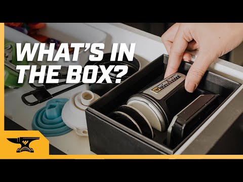 Work Sharp Rolling Knife Sharpener - What's in the box