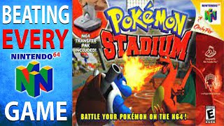 Beating EVERY N64 Game - Pokémon Stadium (44/394)