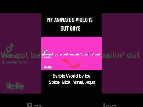 LINK IN THE PINNED COMMENT #animation #barbie #barbiemovie #barbiegirl #barbieworld #icespice #aqua