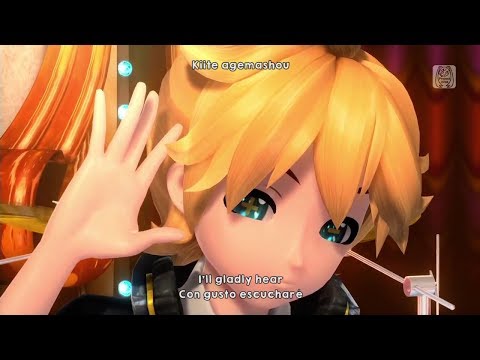 [PS4 FT Full] Cat Food - Kagamine Len V4x cover [English, Romaji & Spanish subs]