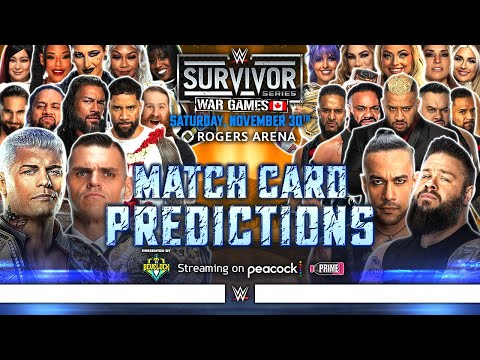 WWE Survivor Series 2024 - Match Card Predictions [v3] | Bevelock